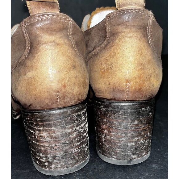 Freebird Brown Ankle Boots - Picture 8 of 13